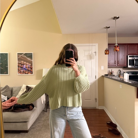 Green Princess Polly Sweater - Picture 2 of 3